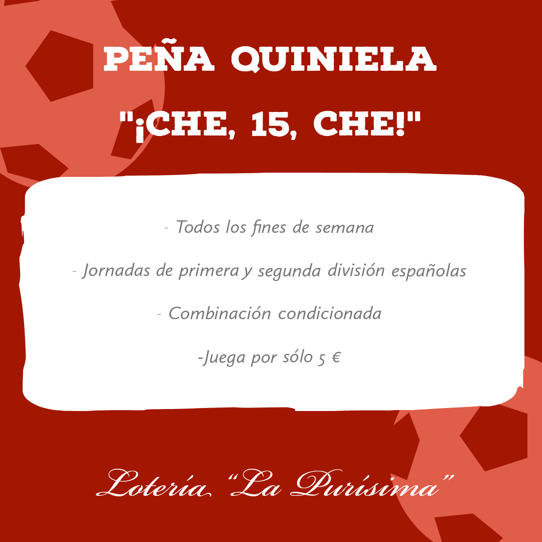 Pea Quinielstica Che, 15, Che!
